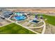 Community playground and clubhouse featuring bocce ball in a new construction neighborhood at 2475 W Spaulding Ave, Apache Junction, AZ 85120