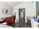 View of the bedroom, showcasing dresser and closet at 2717 E Aster Dr, Phoenix, AZ 85032