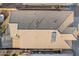 An overhead view of a home's roof, hot tub, and patio area with pergola at 29794 N Little Leaf Dr, San Tan Valley, AZ 85143