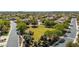 Aerial view of a large grassy area in a desirable community, perfect for outdoor activities and relaxation at 3353 E Nolan Dr, Chandler, AZ 85249