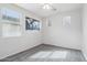 Bedroom featuring carpet, a ceiling fan, and natural light from a window at 3471 E Azalea Dr, Gilbert, AZ 85298