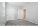 Bedroom boasts neutral walls, carpet, a ceiling fan, and a closet at 3471 E Azalea Dr, Gilbert, AZ 85298