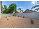 Low maintenance backyard with desert landscaping, perfect for enjoying the outdoors at 3847 W Yellow Peak Dr, San Tan Valley, AZ 85144
