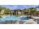 Enjoy the community pool surrounded by beautiful landscaping and lounging areas at 5450 E Deer Valley Dr # 1186, Phoenix, AZ 85054