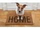 Charming welcome mat with the word 'HOME' and a friendly dog, perfect for a warm greeting at 5450 E Deer Valley Dr # 2023, Phoenix, AZ 85054