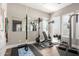 Home gym features a mirror, weight rack, weight bench, and plenty of floor space for activities at 6112 E Calle De Pompas --, Cave Creek, AZ 85331