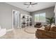 Relaxing living room featuring a built-in bookshelf, natural light, and comfortable seating at 6112 E Calle De Pompas --, Cave Creek, AZ 85331