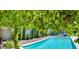 Backyard Pool and vineyard view at 8738 E Rose Ln, Scottsdale, AZ 85250