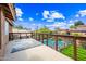 Spacious balcony with a pool and beautiful landscape views at 9364 S Margo Dr, Tempe, AZ 85284