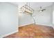 Bright dining room featuring ceramic tile floor, updated chandelier, and a ceiling fan at 9364 S Margo Dr, Tempe, AZ 85284