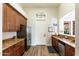Cozy kitchen with stainless steel appliances and granite countertops, perfect for cooking at 13300 E Via Linda -- # 1054, Scottsdale, AZ 85259