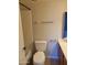 Clean bathroom featuring a white toilet, vanity, and a shower and tub combo at 1449 E Highland Ave # 39, Phoenix, AZ 85014