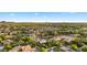 Expansive aerial view of the lush community with mature trees and well-manicured lawns at 2174 E Avenida Del Valle Ct, Gilbert, AZ 85298