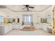 Luxurious bathroom features a jetted tub, double vanities, and elegant finishes at 2174 E Avenida Del Valle Ct, Gilbert, AZ 85298