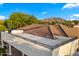 Tile roof with mountain views, showcasing a sturdy structure and breathtaking scenery from an elevated perspective at 2174 E Avenida Del Valle Ct, Gilbert, AZ 85298