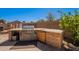 Outdoor kitchen featuring a built-in grill and ample counter space at 23306 S 221St St, Queen Creek, AZ 85142