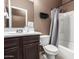 Bathroom includes a vanity and shower-tub combo at 2580 E Boston St, Gilbert, AZ 85295