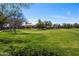 Expansive green park area with mature trees and walking paths at 2580 E Boston St, Gilbert, AZ 85295