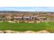 Scenic view of desert community homes near green golf course and mountain range at 3529 N Boulder Canyon St, Mesa, AZ 85207