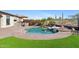 Beautiful pool and spa area, ideal for relaxing and entertaining guests at 3529 N Boulder Canyon St, Mesa, AZ 85207