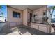 Carport features a covered parking area and storage cabinets for tools and equipment at 359 Felspar Dr, Apache Junction, AZ 85119