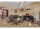 Cozy living room featuring comfortable seating, and easy access to other rooms at 36469 W Alhambra St, Maricopa, AZ 85138