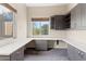 Spacious office with built-in desk, drawers and upper cabinets at 4216 N 27Th St # 108, Phoenix, AZ 85016