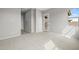 Neutral bedroom with plush carpet and a door to a balcony at 4265 E John St, Gilbert, AZ 85295