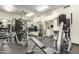 The community gym is equipped with various machines and free weights for a full body workout at 7930 E Camelback Rd # 409, Scottsdale, AZ 85251