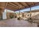 Spacious covered patio with pavers offers a comfortable outdoor living space at 8226 N 32Nd Dr, Phoenix, AZ 85051