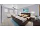 Cozy bedroom with a ceiling fan, neutral color palette, and ample natural light at 9230 N 82Nd Ln, Peoria, AZ 85345