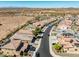Aerial view of the neighborhood highlights its tidy streets and desert landscape backdrop at 10635 W Eucalyptus Rd, Peoria, AZ 85383