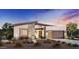 Charming single-story home features stone accents, modern design, desert landscaping, and a two car garage at 12328 E Black Rock Rd, Scottsdale, AZ 85255