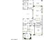 Detailed floor plan showcasing the layout, dimensions, and flow of the home's interior spaces and outdoor courtyard at 12328 E Black Rock Rd, Scottsdale, AZ 85255