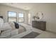 Inviting main bedroom with large windows, stylish decor, and a calming atmosphere at 12328 E Black Rock Rd, Scottsdale, AZ 85255