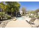 Relaxing hot tub area with lounge chairs for enjoying the community's amenities at 19475 N Grayhawk Dr # 2132, Scottsdale, AZ 85255