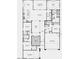 Detailed floor plan showcasing open concept layout, multiple bedrooms, and study and outdoor living area at 25123 N 171St Ave, Surprise, AZ 85387