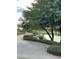 Scenic walking path by the water surrounded by green landscaping and mature trees at 36053 N Stoneware Dr, Queen Creek, AZ 85140