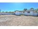 Expansive backyard with block fencing providing privacy and potential for creating a personalized outdoor space at 4128 W Las Palmaritas Dr, Phoenix, AZ 85051