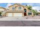 Charming two-story home with a two-car garage, desert landscaping, and a beautiful tile roof at 53 W Pecan Pl, Tempe, AZ 85284