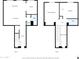 Floor plan of main and upper level of condo at 706 E Washington St # 204, Phoenix, AZ 85034