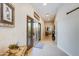 Bright hallway with sliding glass doors to backyard and seamless transition to other spaces at 15218 E San Tan Blvd, Gilbert, AZ 85298