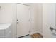 Clean laundry room doorway leading to outdoors or garage at 1705 W Stephanie Ln, San Tan Valley, AZ 85144
