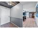 Open foyer with decorative ceiling, tile flooring, and views to the dining and kitchen at 2962 E Dolphin Ave, Mesa, AZ 85204