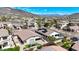 Aerial view of a residential neighborhood with mountain views in the background at 3005 W Donatello Dr, Phoenix, AZ 85086