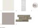 A selection of white and grey-tone bathroom design elements for a modern home at 35658 N Lodestone Dr, San Tan Valley, AZ 85144
