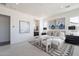 Bright main bedroom with ensuite bathroom and modern decor at 35658 N Lodestone Dr, San Tan Valley, AZ 85144