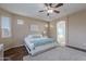 Comfortable main bedroom with ensuite bathroom at 42711 N 43Rd Dr, New River, AZ 85087