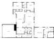 Detailed floor plan showcasing bedrooms, bathrooms, kitchen, living spaces, and garage at 4331 E Avalon Dr, Phoenix, AZ 85018