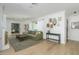 Bright and airy living room with hardwood floors and stylish decor at 4331 E Avalon Dr, Phoenix, AZ 85018